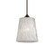 Besa Lighting Nico 4 Cord Pendant, Glitter Stone, Bronze Finish, 1x5W LED 1XT-5125GL-LED-BR - alternate 1